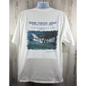 2007 Fighter Pilot Bluenosed Bastards T-Shirt 2XL (25”x30”)